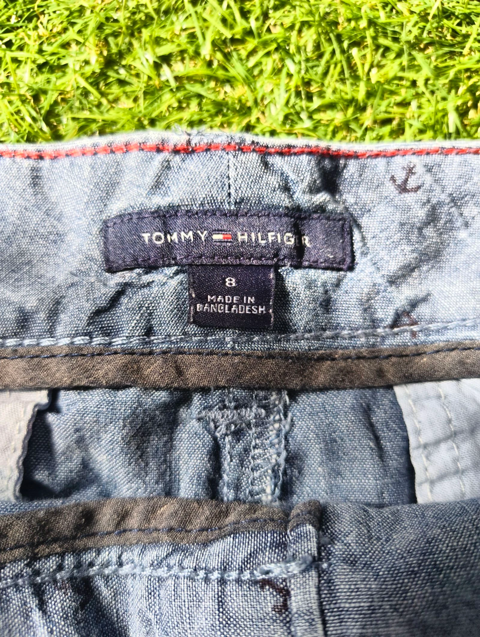 Tommy Hilfiger Shorts Azul Âncora Náutica Tamanho 40 L – photo 3